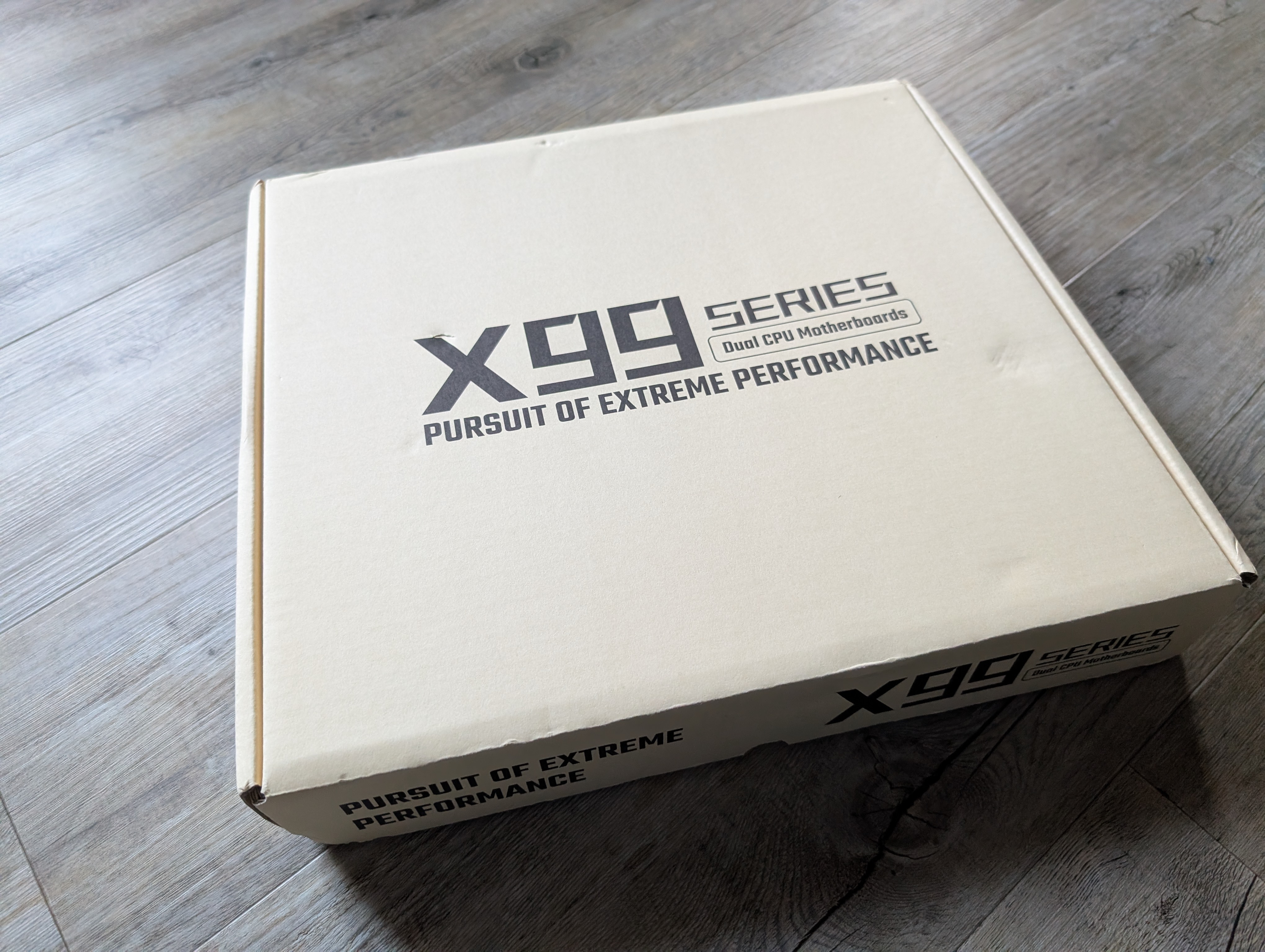 Boxing was sober yet elegant, if you can say that for a box